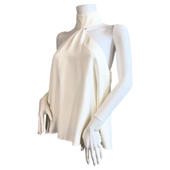 NWOT Amanda Uprichard Fontana Top in Ivory/Cream SZ M $178 - Picture 5 of 12